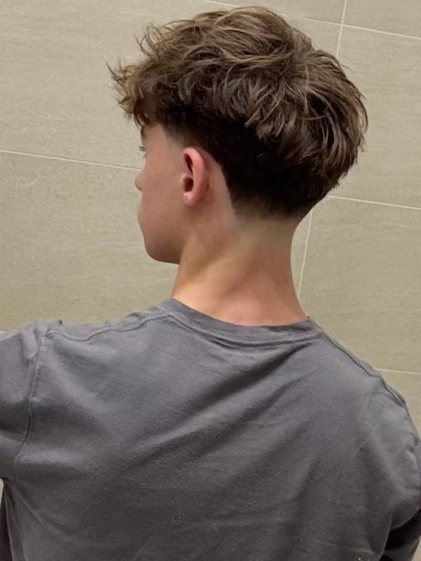 Low Taper Fade Fringe on Top (1)