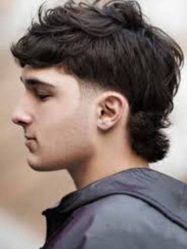 Modern mullet low fade