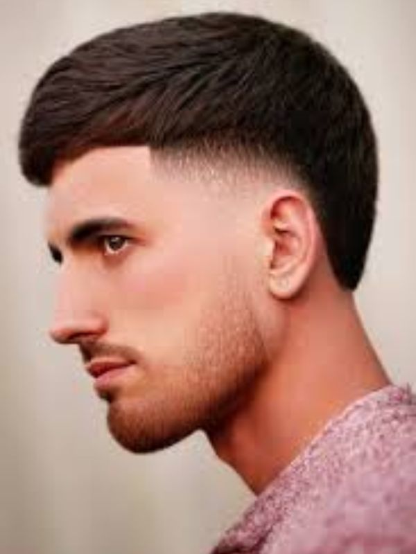 Short mullet low fade