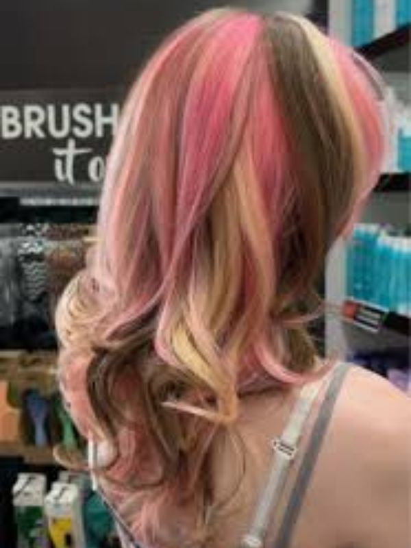 Ice cream haircut girl