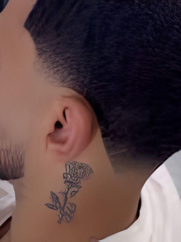 Low Taper Fade + Afro