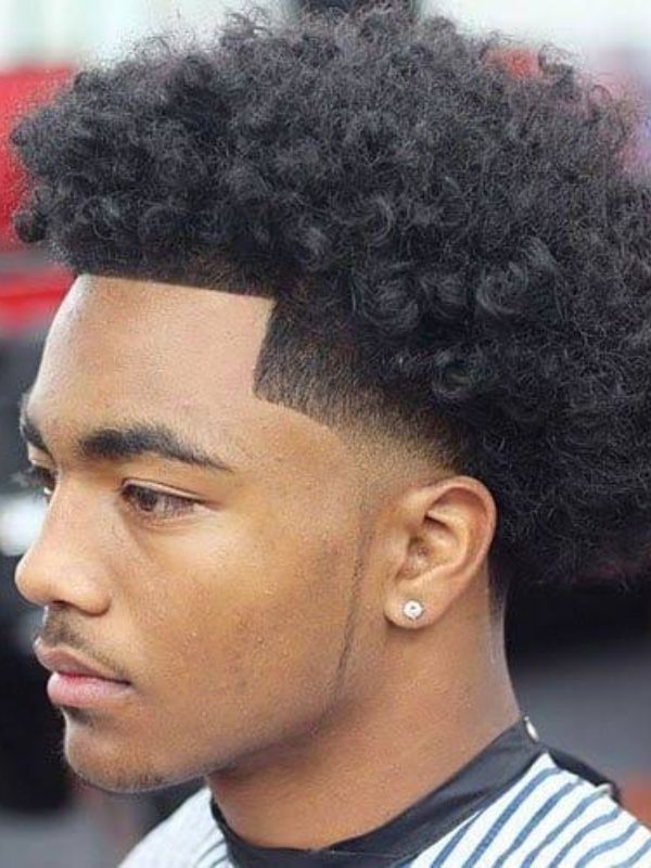Low Taper Fade Classic Afro