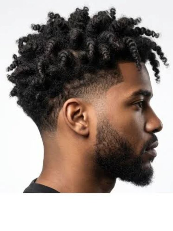 Low Taper Fade Clean Afro