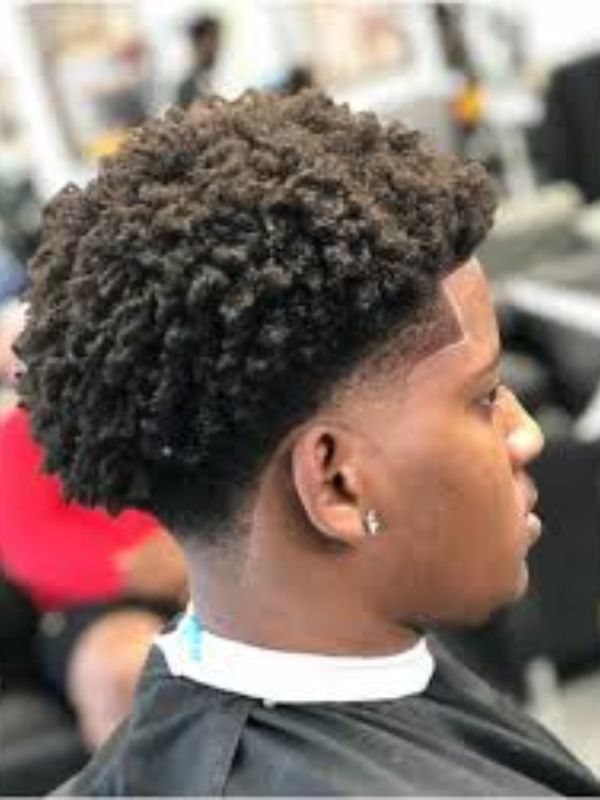 Low Taper Fade Modern Afro