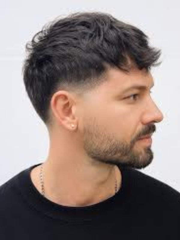 Low Taper Fade with Textured Crop Short