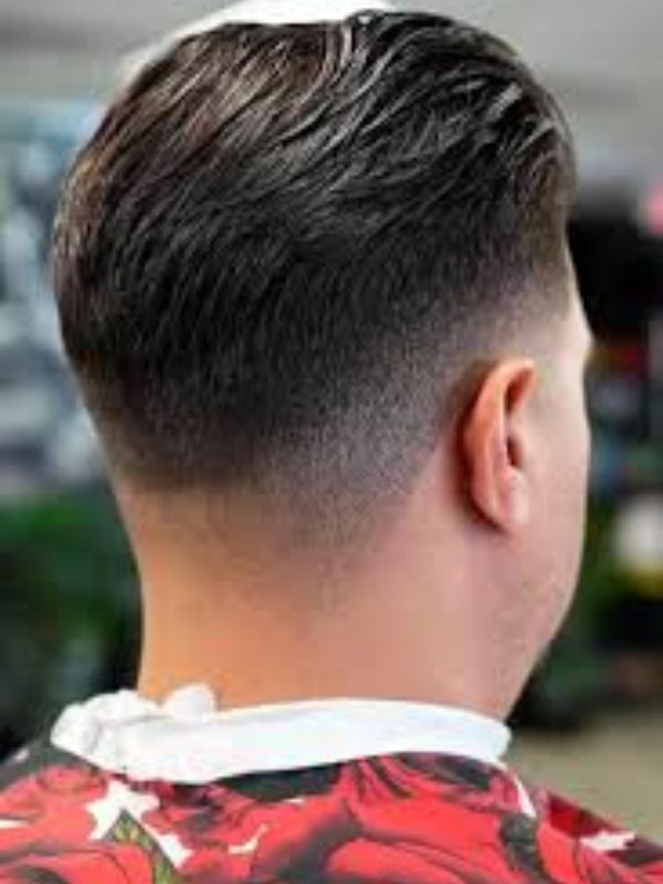 Mid Taper Fade with Slick Back