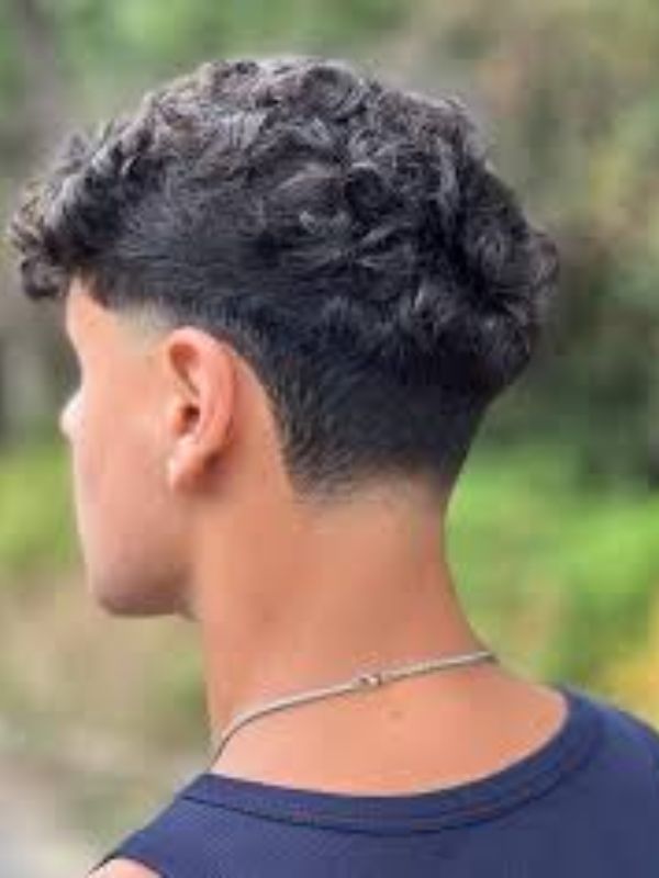 Mid Taper Fade with Textured Crop (1)