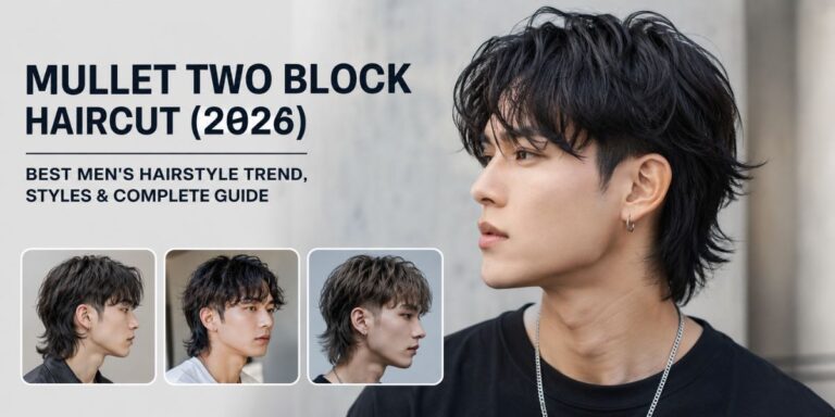 Mullet Two Block Haircut (2026) Best Men's Hairstyle Trend, Styles & Complete Guide