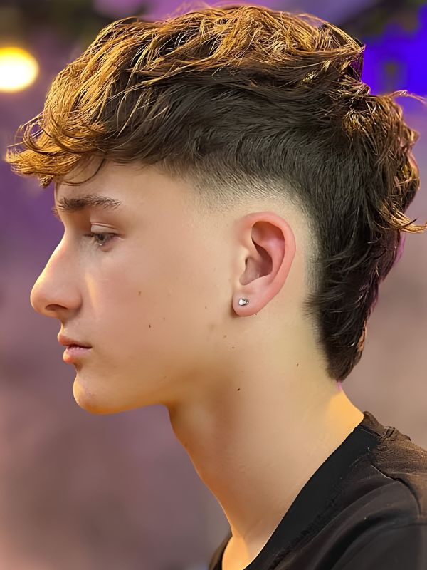 Stylish Mullet Haircut Kids