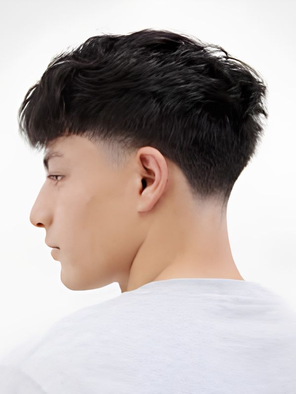 Textured Crop With a Low Taper Fade for Teen Boys