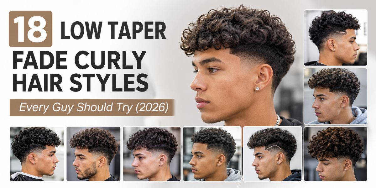 18 Low Taper Fade Curly Hair Styles Every Guy Should Try (2026)