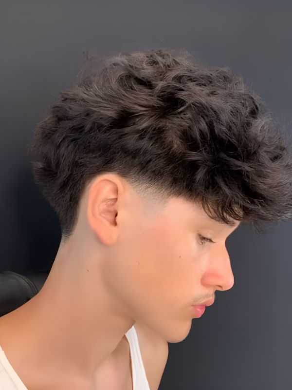 Blowout Taper Textured Fringe Short Hair