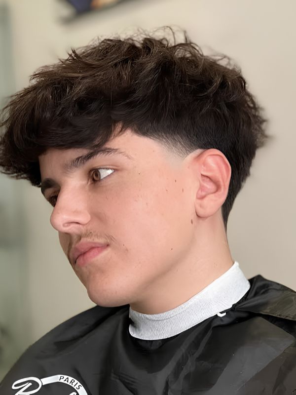 Blowout Textured Fringe with Mid Taper