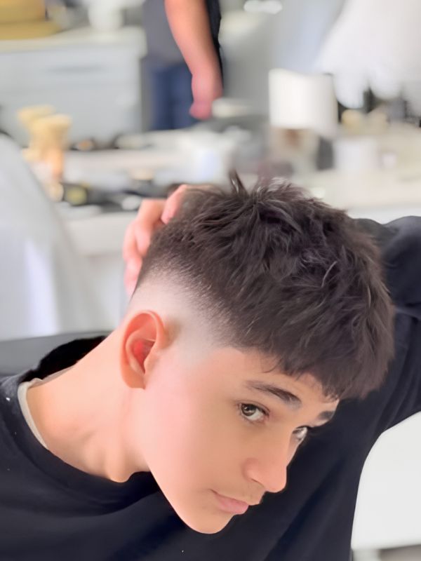 French Crop Mid Fade
