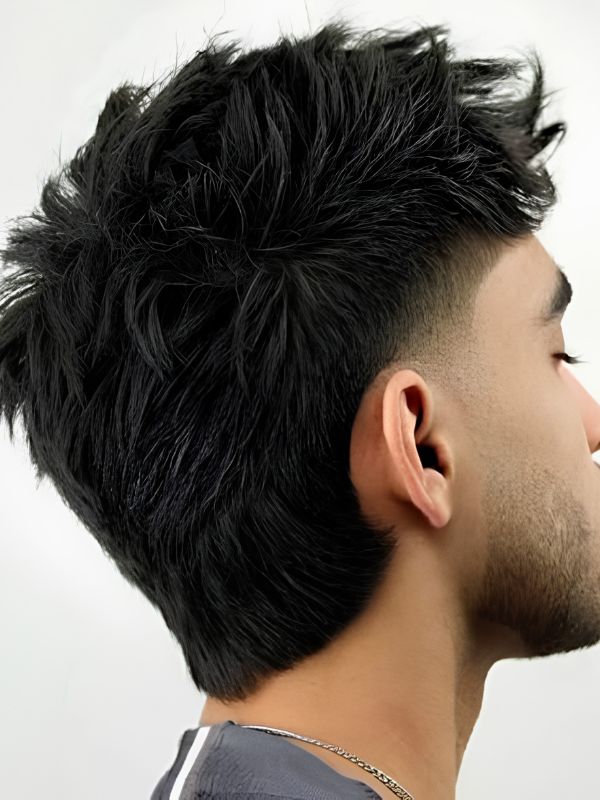 Vintage Low Taper Mullet Fade
