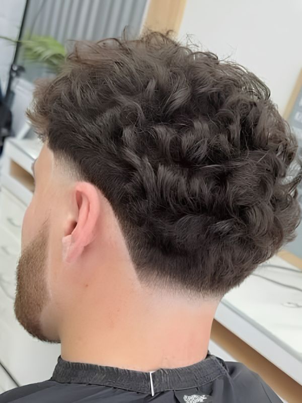 What Is a Curly Blowout Taper Hairstyle
