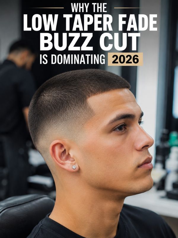 Why the Low Taper Fade Buzz Cut Is Dominating 2026