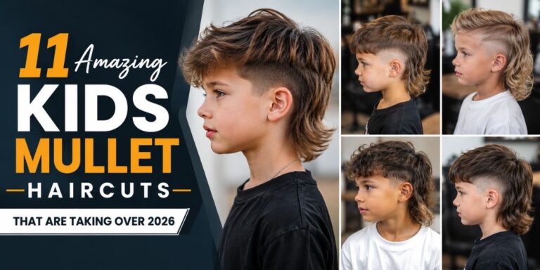 11 Amazing Kids Mullet Haircuts That Are Taking Over 2026
