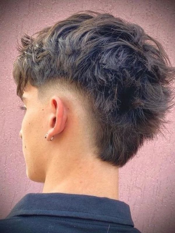Burst Fade Mexican Mullet