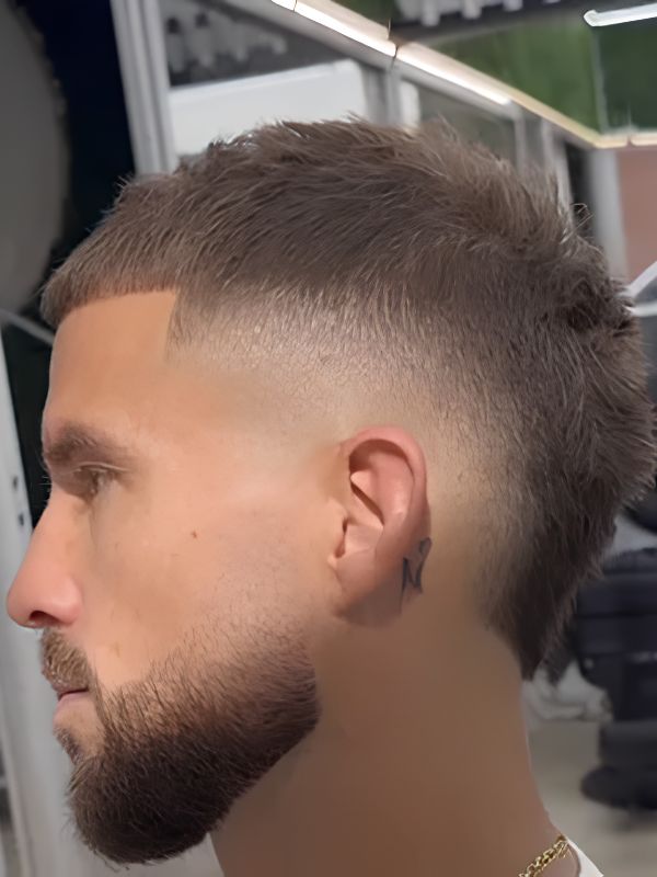 Buzz Cut Burst Fade Undercut