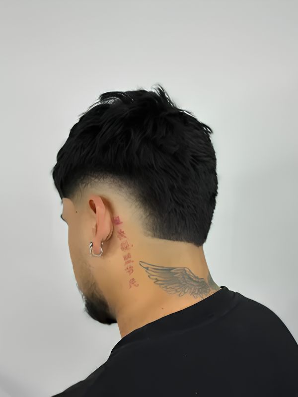 Designer Burst Fade Hard Part