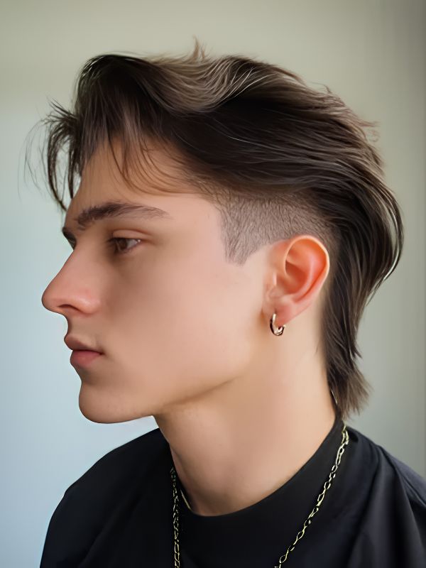 High Burst Fade Undercut
