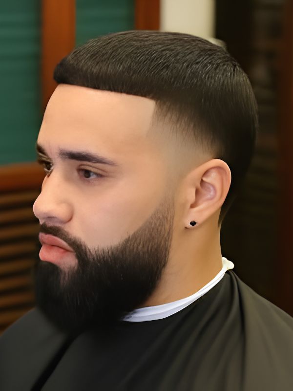 High Taper Fade Buzz Cut