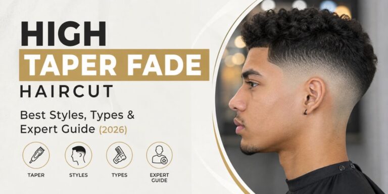 High Taper Fade Haircut Best Styles, Types & Expert Guide (2026)