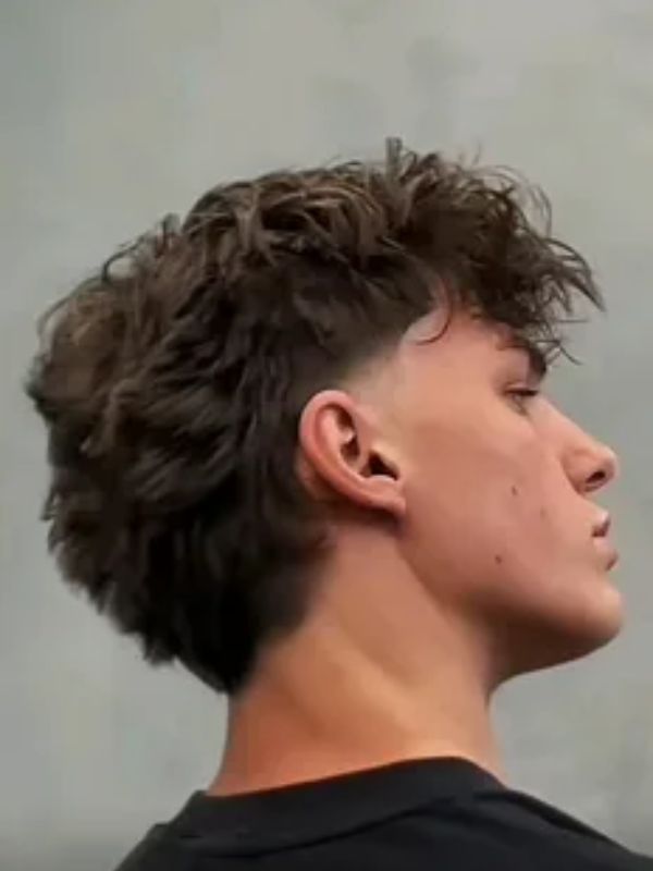 Messy Beach Wave Mullet