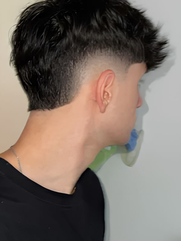 Mid Burst Fade Hard Part