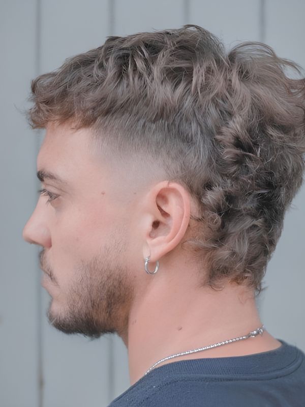 Short Wavy Mullet