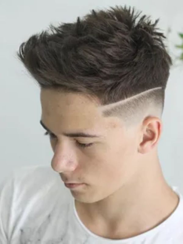 Spiky Burst Fade Undercut