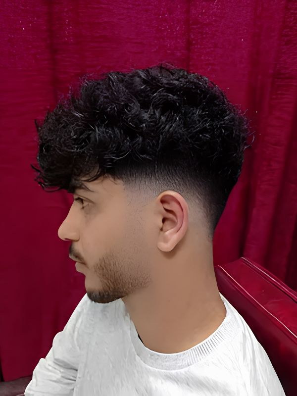 Tapered Burst Fade Fringe