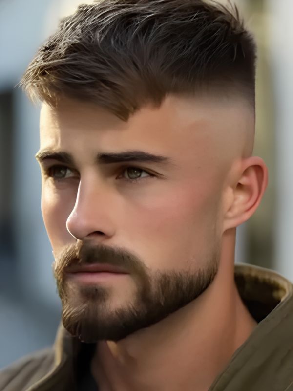 Textured Burst Fade Fringe