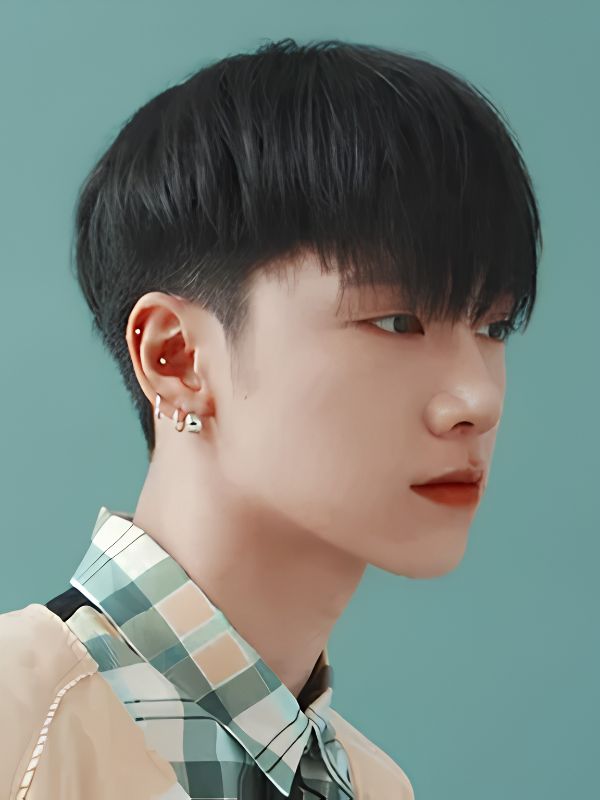 Textured Korean Mullet