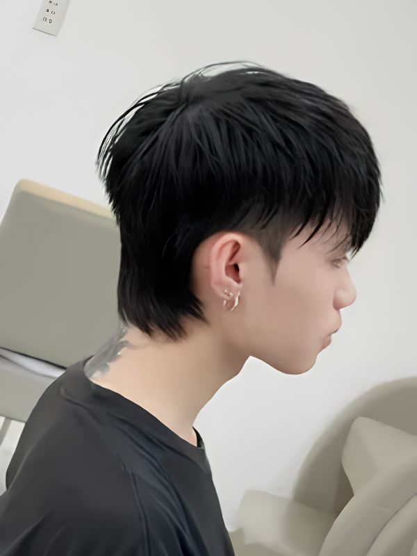 Two-Block Korean Mullet
