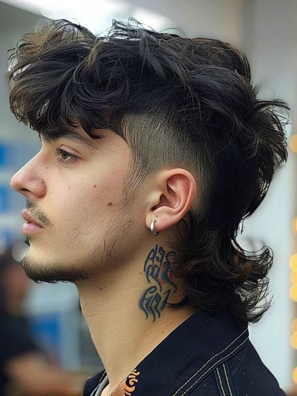 Undercut Textured Mullet