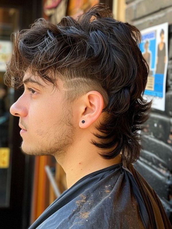 Wolf Cut Mullet